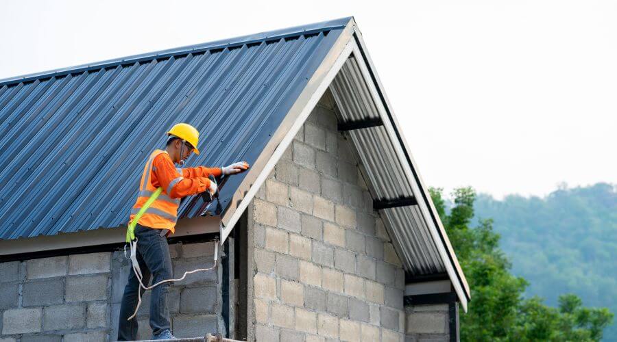 Professional metal roof installation in Baileys Harbor, WI